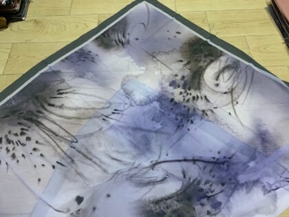 فولار ماليزي زيتي بنفسجي